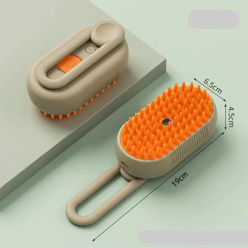 Escova a Vapor Para Pentear - Cães e Gatos